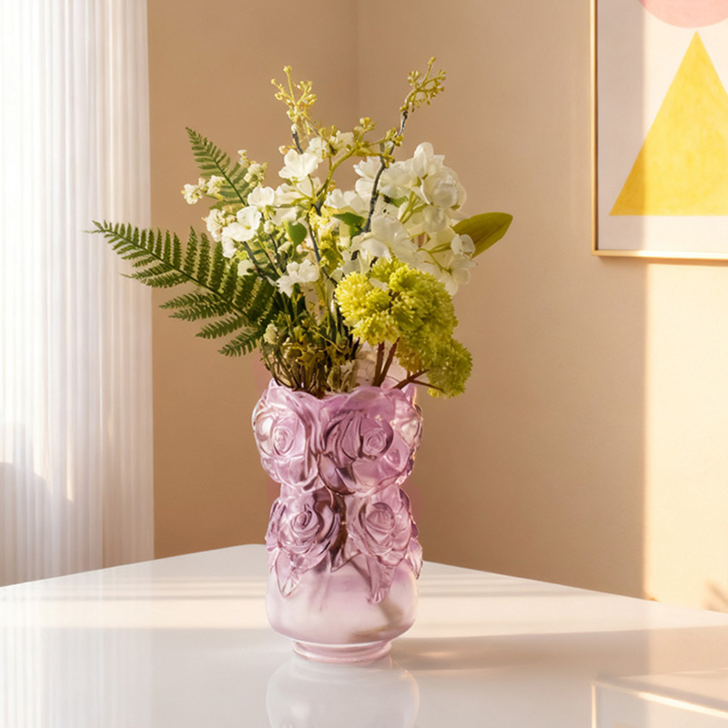 Lost-Cera mittentem Processum Glass Home Decor Crystal Vitri Vase