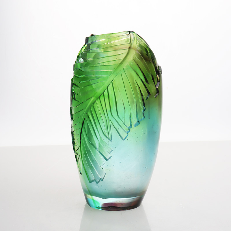 Vase vitreum sessorium Florale Ordinatio Crystal Glass Artistic Vase Home Decor Triclinium Ornamentum