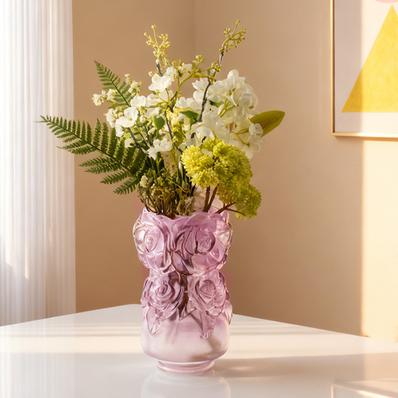 Lost-Cera mittentem Processum Glass Home Decor Crystal Vitri Vase