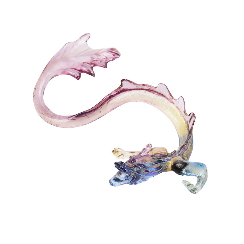 Aurea Draco Vitri incensum Holder