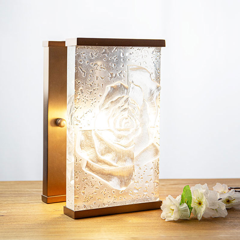 Ornamenta vitrea rectangula vitreae decorativae