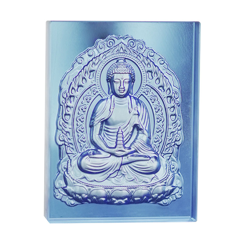 Lux caerulea vitreae Medicine Buddha lateres