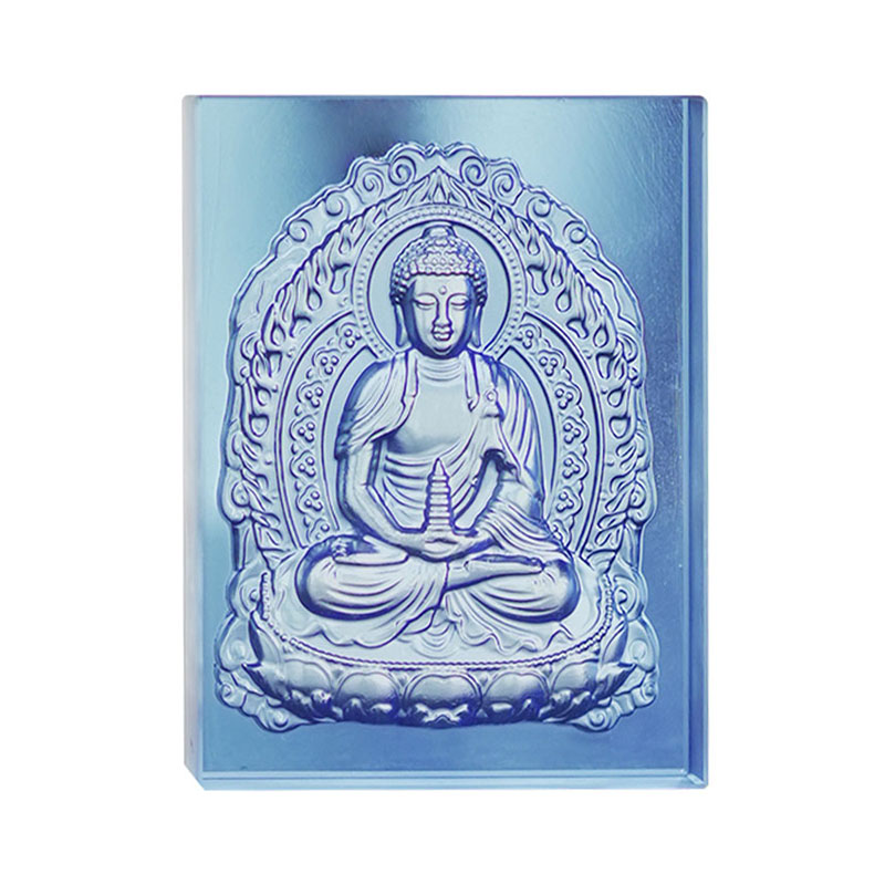 Lux caerulea vitreae Medicine Buddha lateres