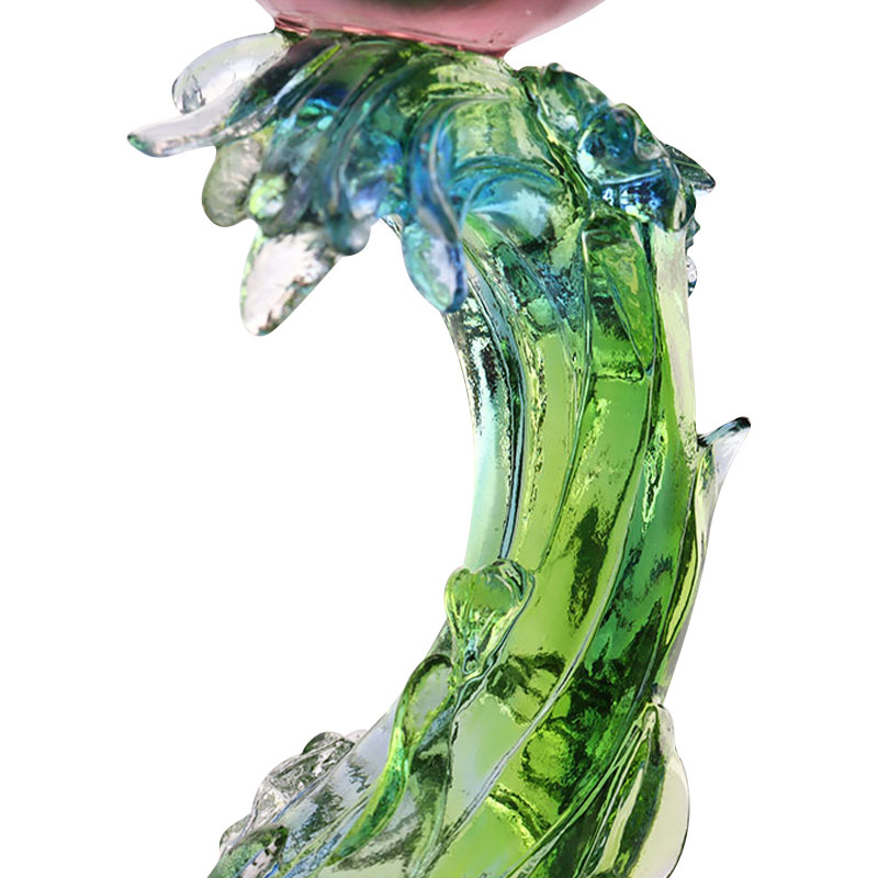 Crystalli vitrei Lotus figura candelabri