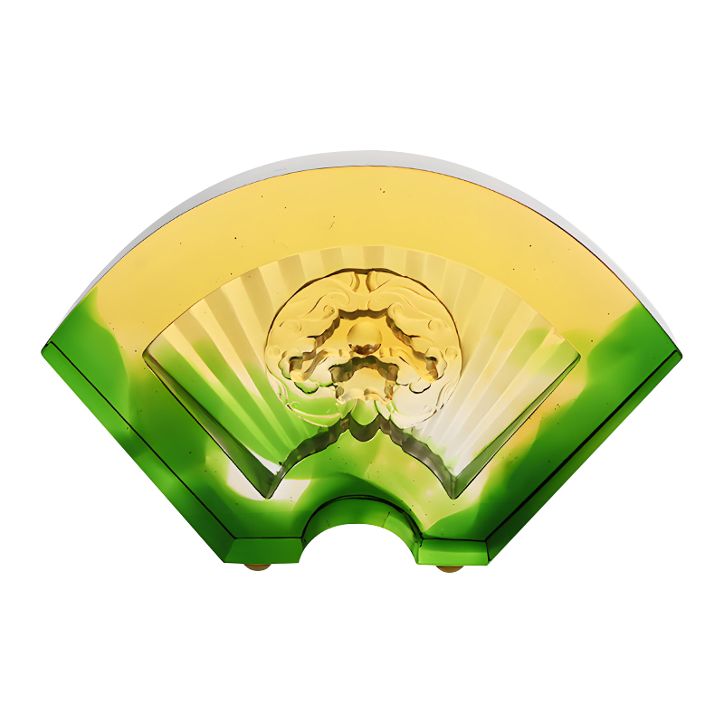 Seres fan informibus ornamenta vitreae vitreae