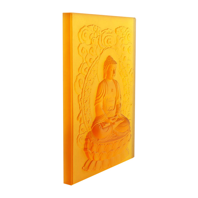 Amitabha Buddha Liuli decorat Bricks