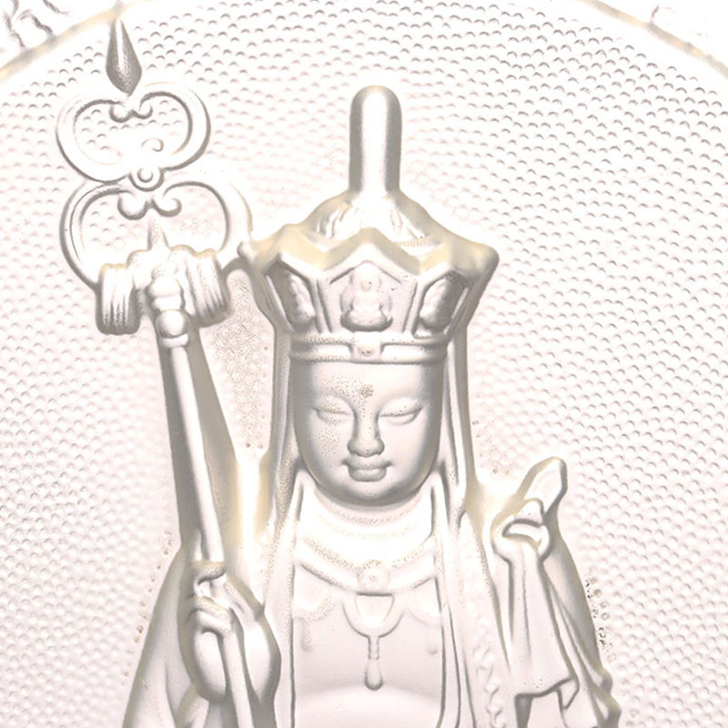 Ksitigarbha Bodhisattva Decorative Liuli Bricks