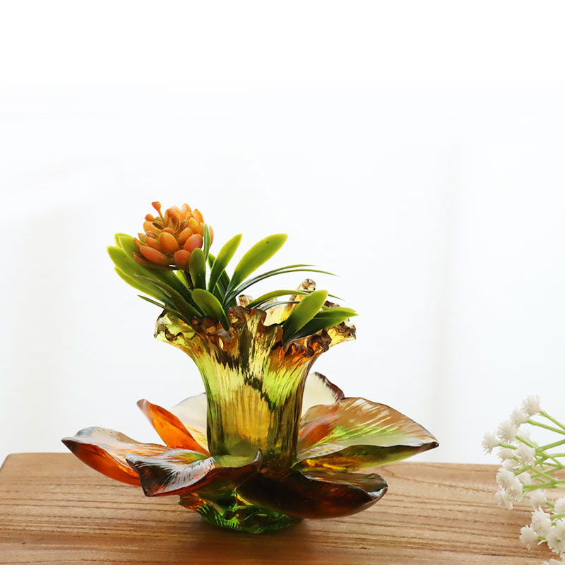 Speculum Petal informibus Candelae Holder