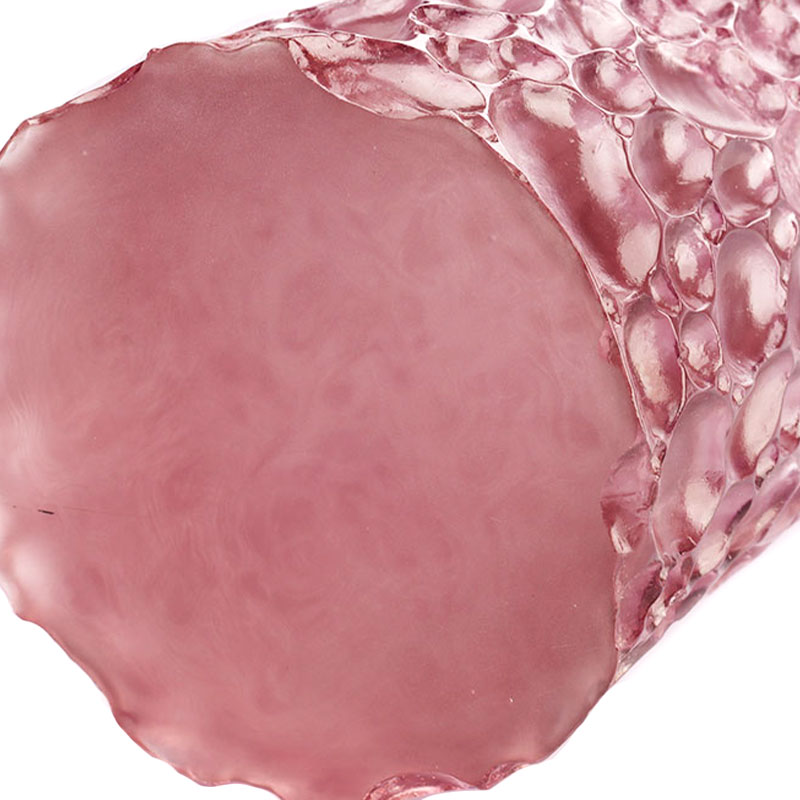 Textura calculi purpurei vasi vitri rosei