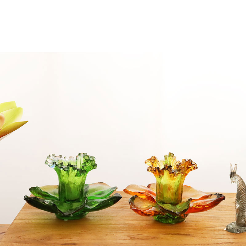 Speculum Petal informibus Candelae Holder