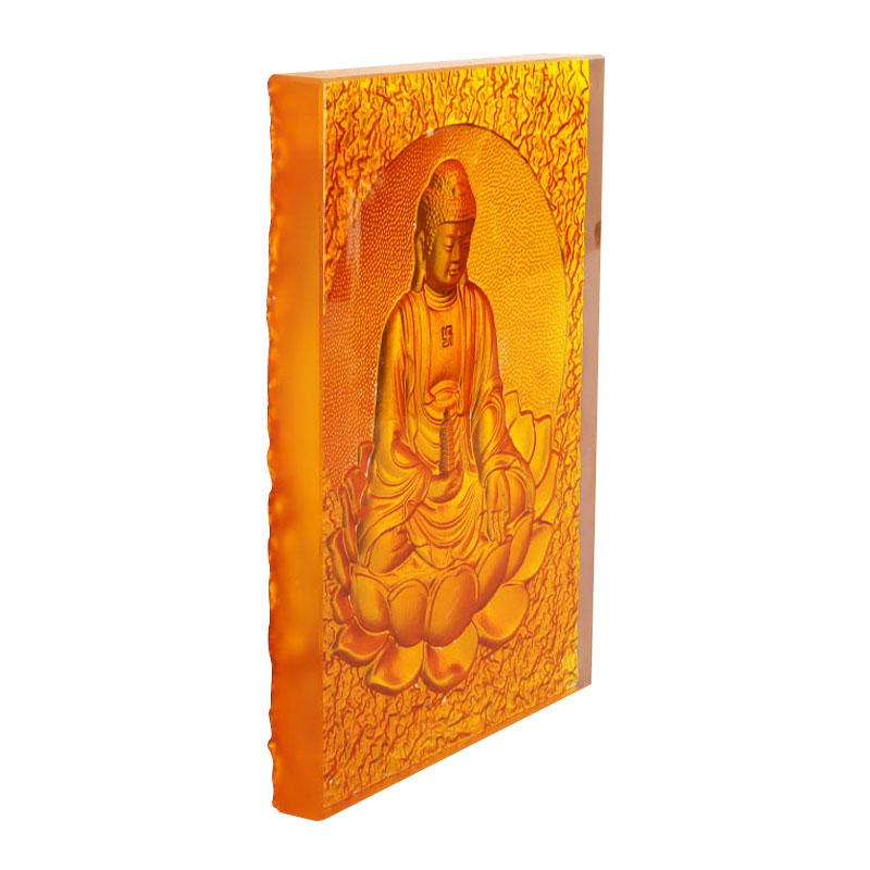 Oriental Medicine Buddha Aurea Crystal Vitri Brick