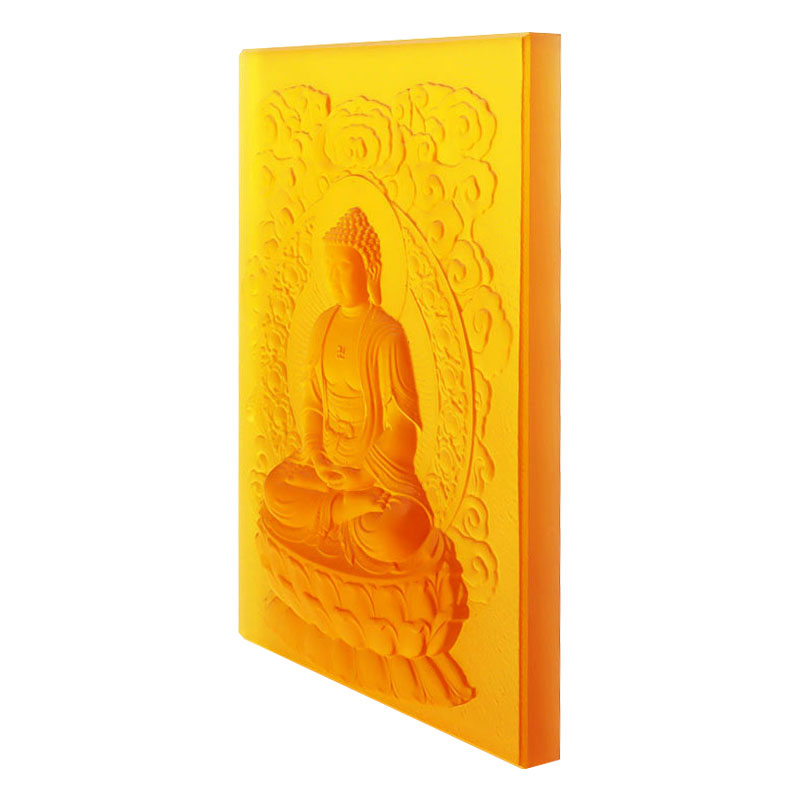 Amitabha Buddha Liuli decorat Bricks