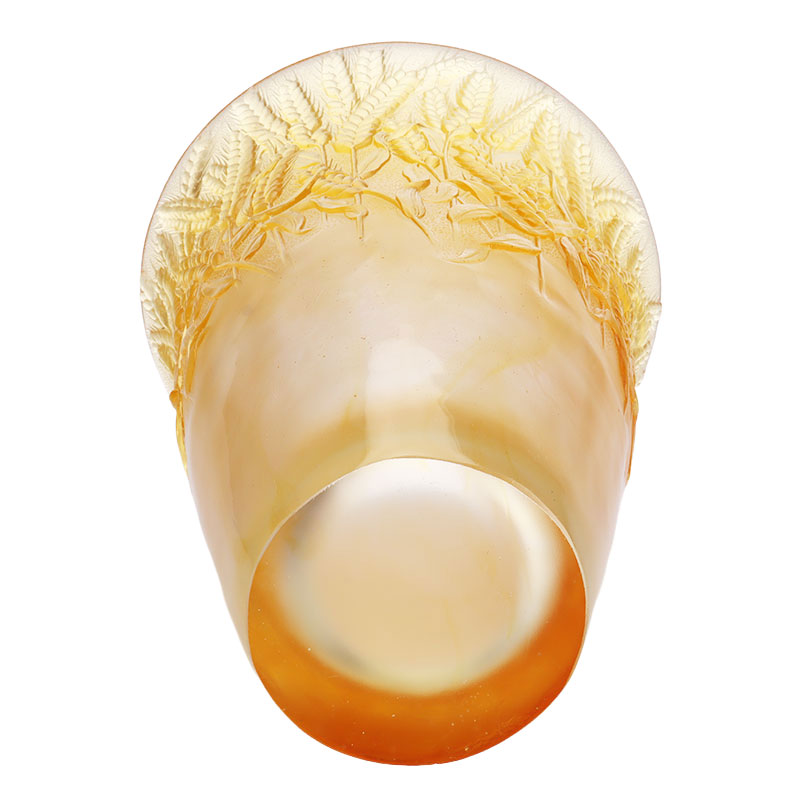 Auriculae triticum electri Vase vitreum impressum