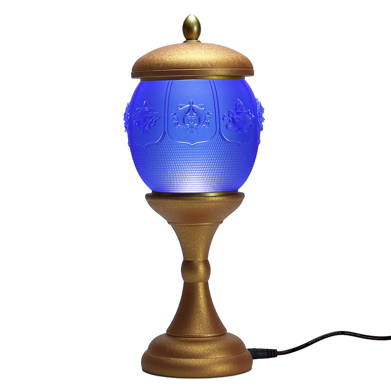 Octo thesauri Lotus series Buddhist Altare Crystal Glass Offerings Set