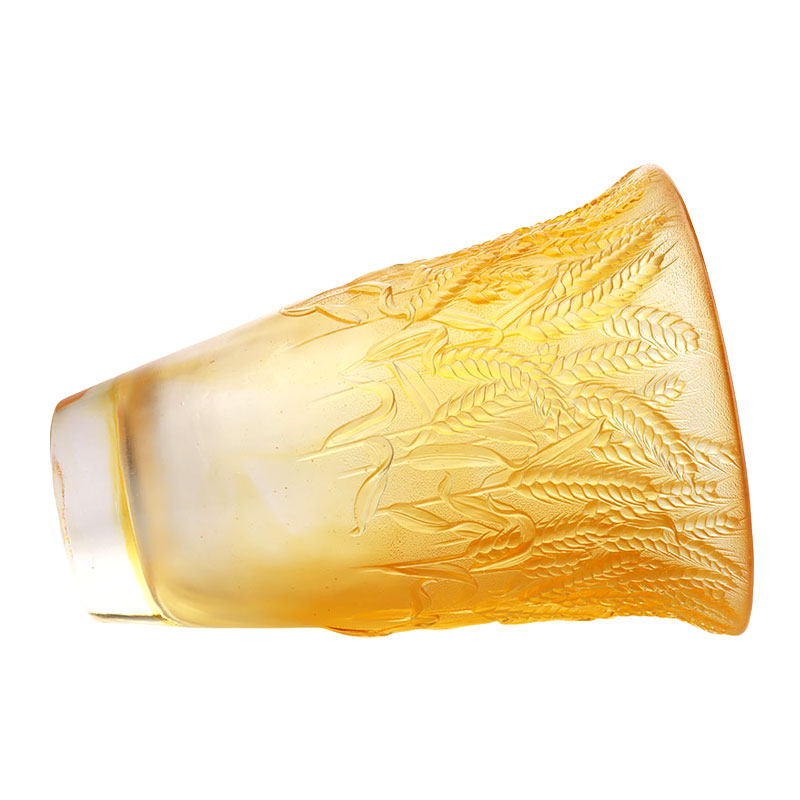 Auriculae triticum electri Vase vitreum impressum