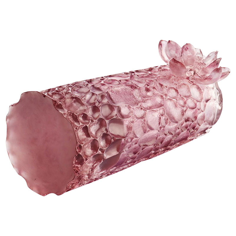 Textura calculi purpurei vasi vitri rosei