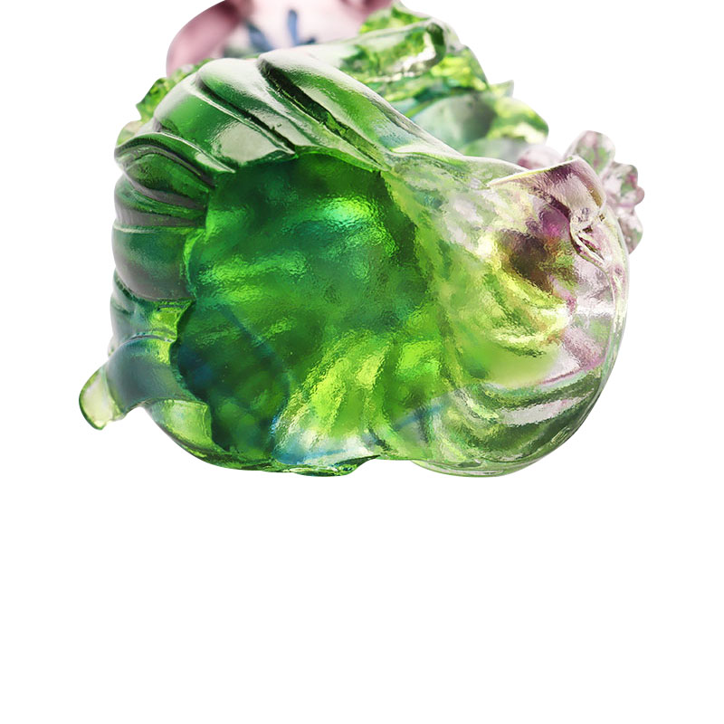 Crystalli vitrei Lotus figura candelabri