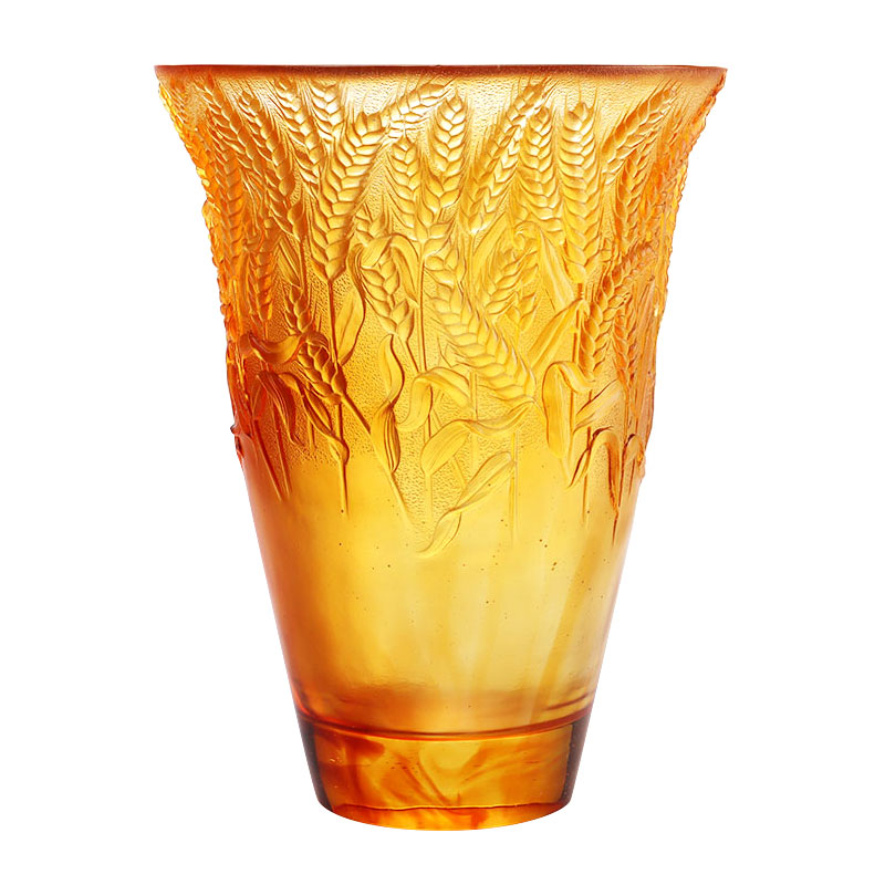 Auriculae triticum electri Vase vitreum impressum