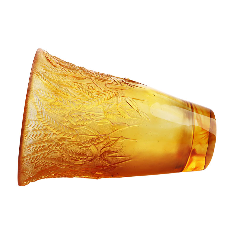 Auriculae triticum electri Vase vitreum impressum