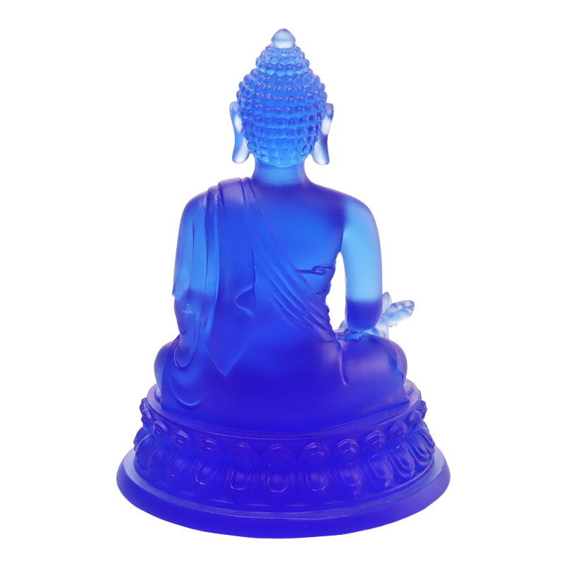 LAETUS Liuli Crystal Medicina Buddha Statue