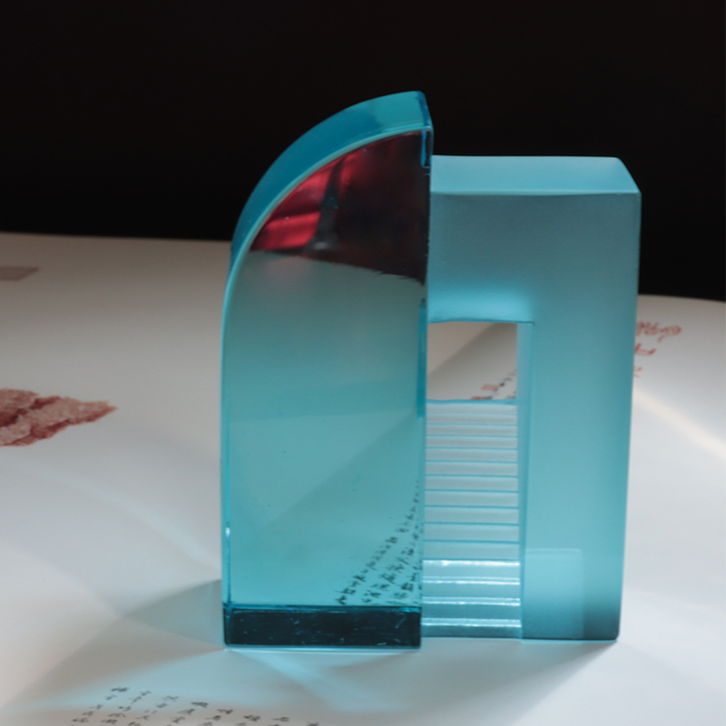 Gradiens hyacintho felix vitreum Sinensium ornamenta