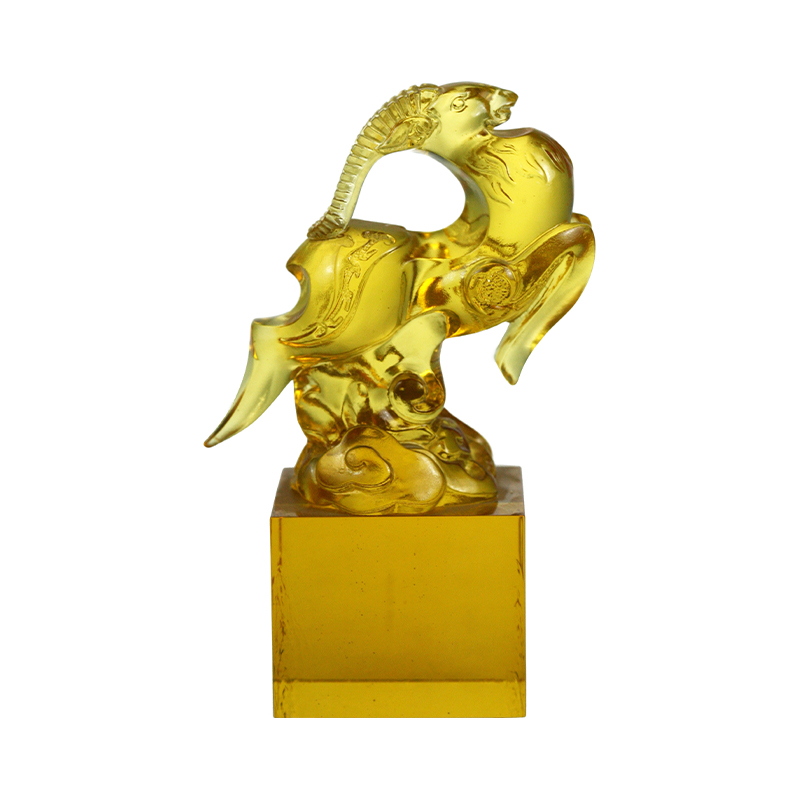 Aurum pellucidum ovis vitreum vitreum sigillum