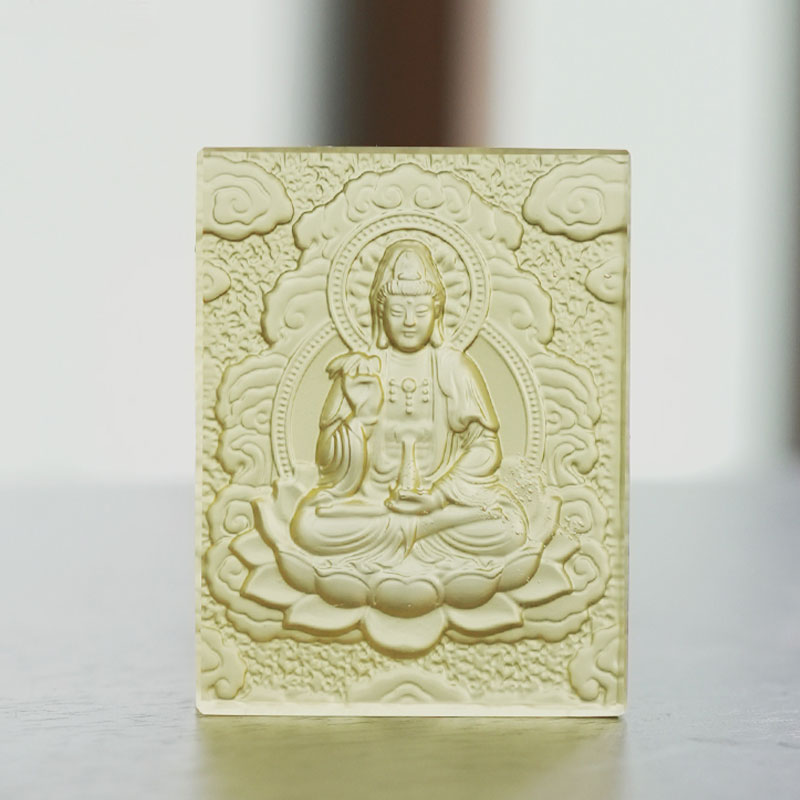Lux caerulea vitreae Medicine Buddha lateres