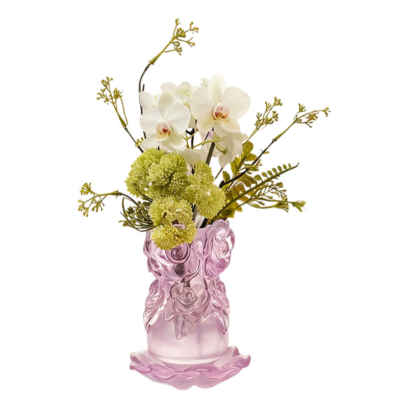 Lost-Cera mittentem Processum Glass Home Decor Crystal Vitri Vase 