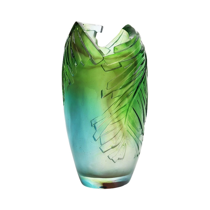 Vase vitreum sessorium Florale Ordinatio Crystal Glass Artistic Vase Home Decor Triclinium Ornamentum 